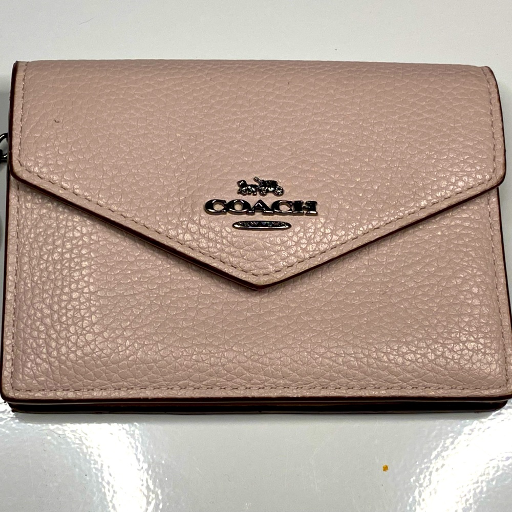 Light pink Coach wallet